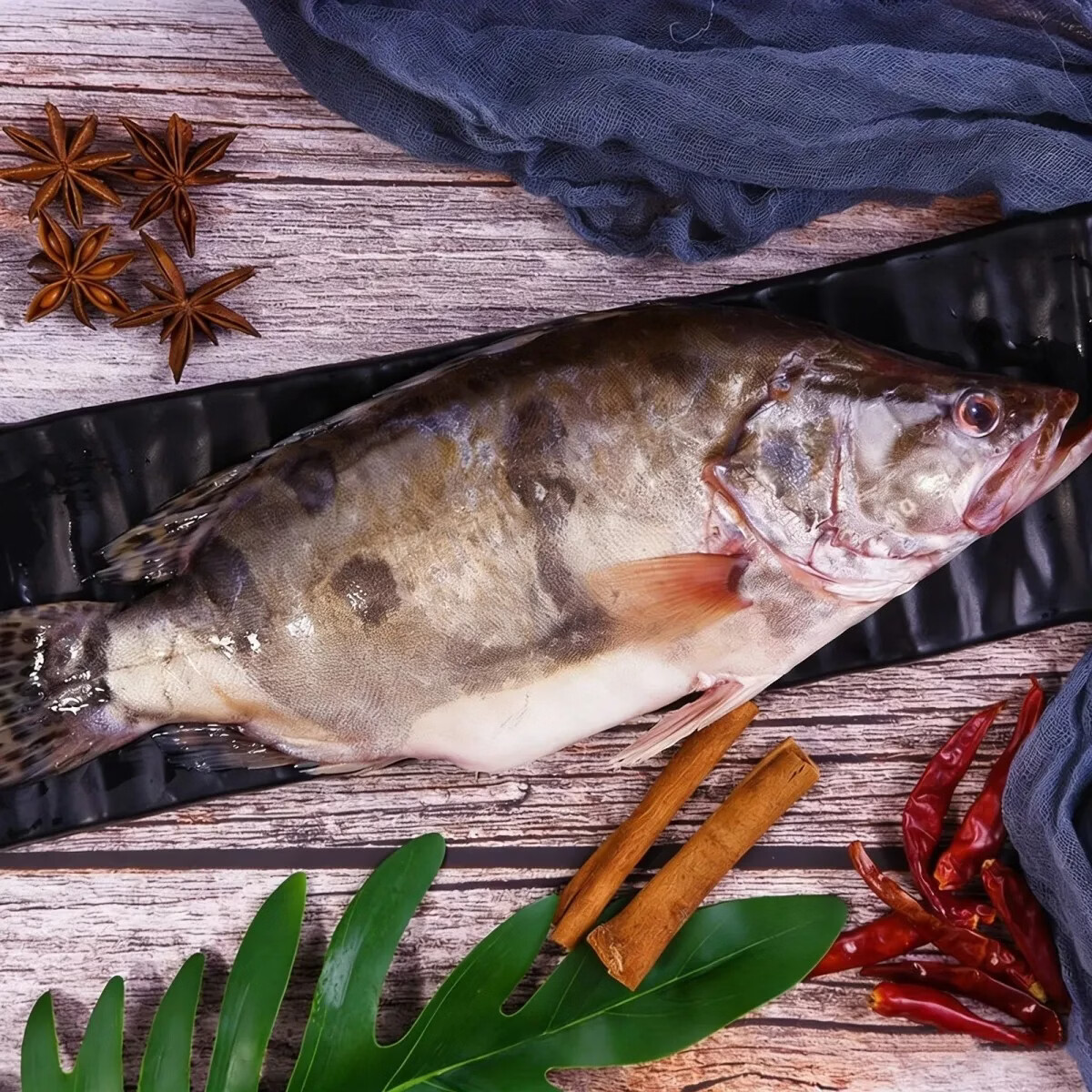 正宗安徽黄山臭鳜鱼新鲜净膛腌制桂鱼特产厂家直销送人饭店批发 1.0-1.1量3条 标鱼