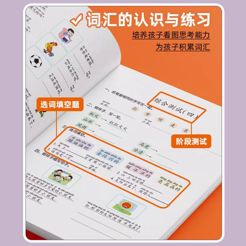 2026幼小衔接一日一练全套天天练练习册入学早准备教材语文数学拼音识字幼儿园学前班中班大班寒假作业 【老师推荐】全套4本装：语文+数学+识字+拼音 幼小衔接·入学早准备【大开本】