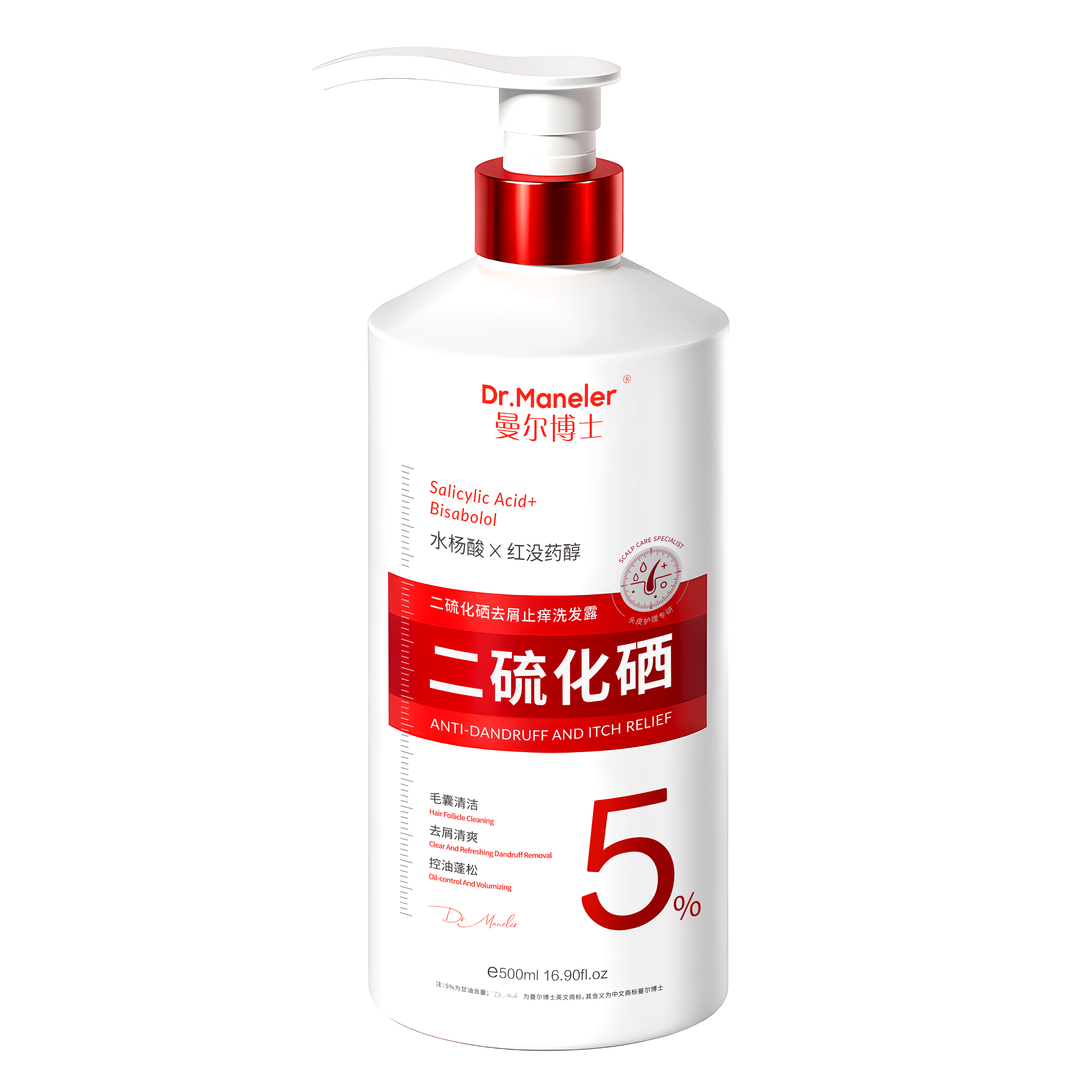 DR.MANELER ������ʿ ������ϴ��ˮ 500ml ȥмֹ�����ͳ��� 41.9Ԫ
