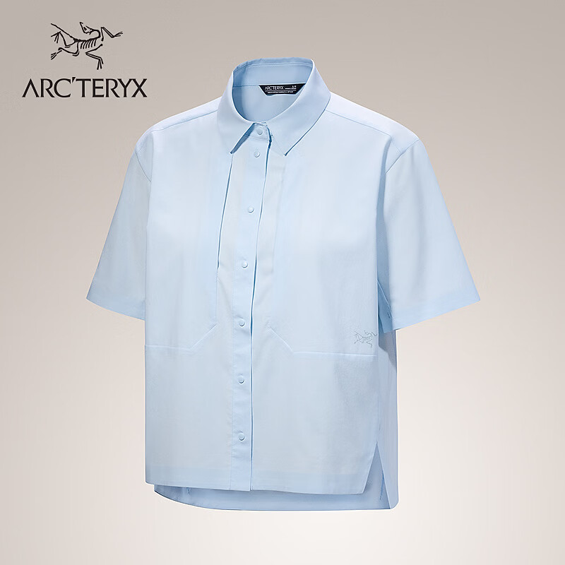 ARC'TERYXʼ���� SIMA SHIRT SS Ů�� ������� ALPINE BLUE/������ XS 1200Ԫ