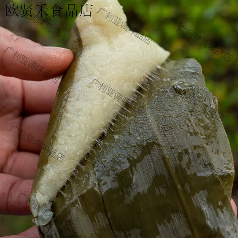 洪湖白水粽清水糯米粽子迷你小粽子原味湖北特产端午真空袋装 清水粽10枚