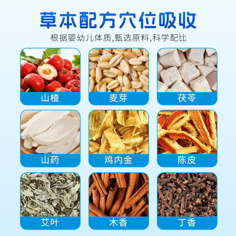 葫芦娃药业小儿积食内热贴健脾消食贴鸡内金脾胃保健贴积食内热消食化积健脾 2盒16贴【日常款】轻度改善积食厌食