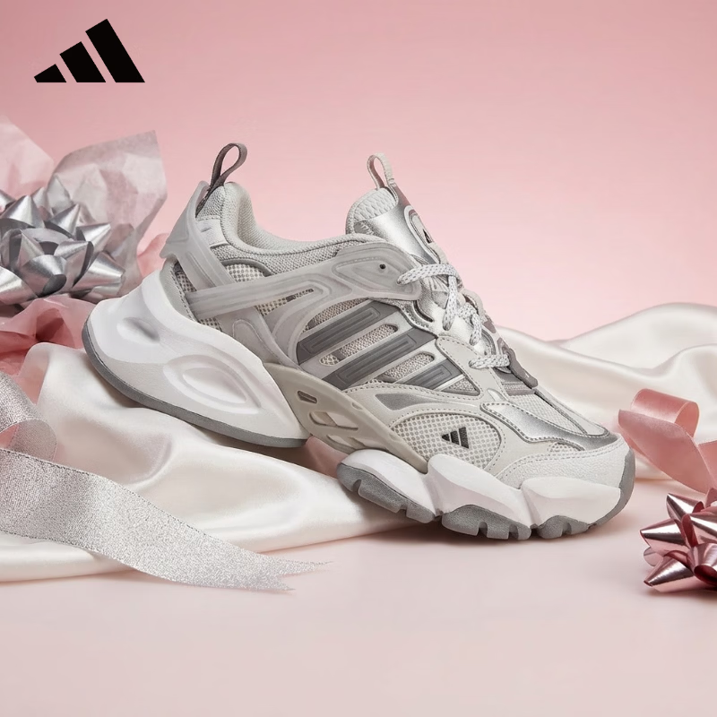 阿迪达斯（adidas）运动型格系列男女XLG RUNNER DELUXE运动休闲鞋JP5761 灰色 42