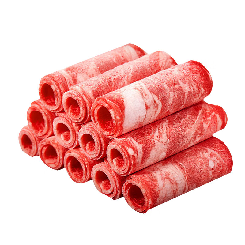 凘梦沅内蒙古羊肉卷羔羊肉卷2斤调理羊肉片火锅食材 精品羊肉片6斤（500g*6）源头直发 清真苏尼特乳羔羊