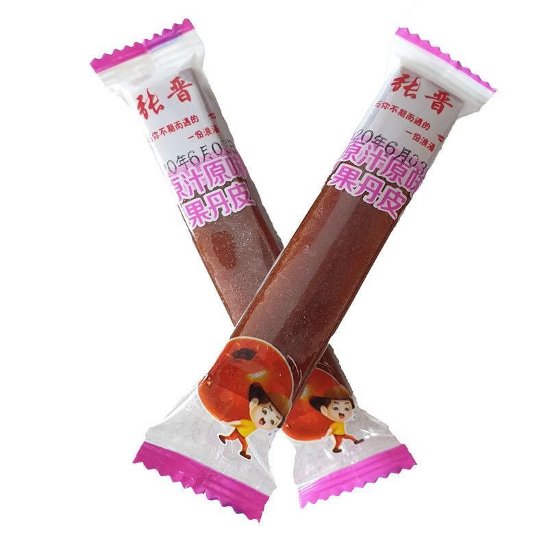 怡康乐500g山楂糕休闲零食新鲜软条果丹皮宝宝常备开胃小吃 原汁原味果丹皮 5斤