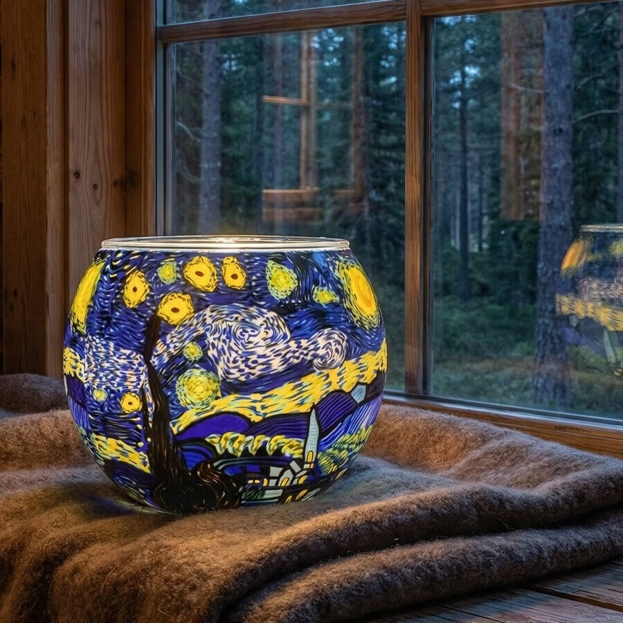 手工软陶艺术品纯手工制作软陶蜡烛灯杯烛台桌面摆件艺术文化摆件 005