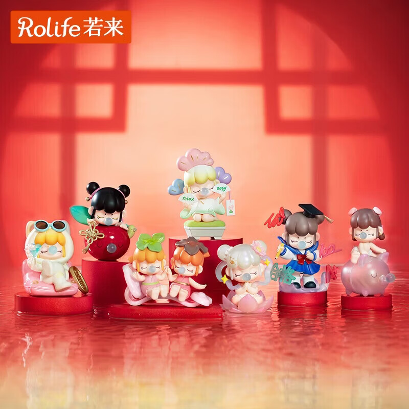 若来（Rolife）Nanci囡茜时来运转盲盒女孩潮流玩具手办生日三八节礼物 整盒