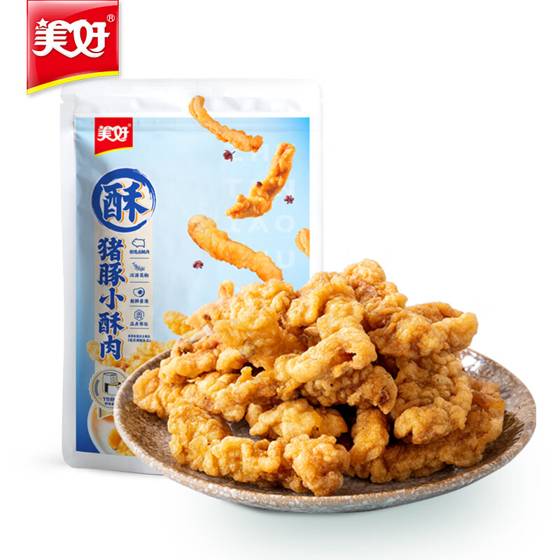美好【69元任选6件火锅食材】小酥肉空气炸锅半成品菜预制食材预制菜 美好猪豚小酥肉（椒麻味）180g