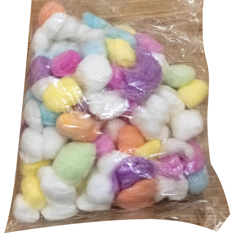 派樂特倉(cāng)鼠棉球500粒保暖棉花紙棉窩用品金絲熊冬天脫脂寵物冬季墊料