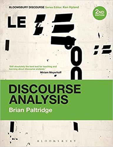 【预订】discourse analysis