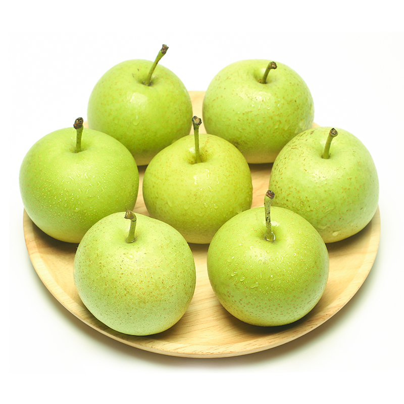 芬果时光陕西早酥梨青皮酥梨子当季新鲜水果455斤装