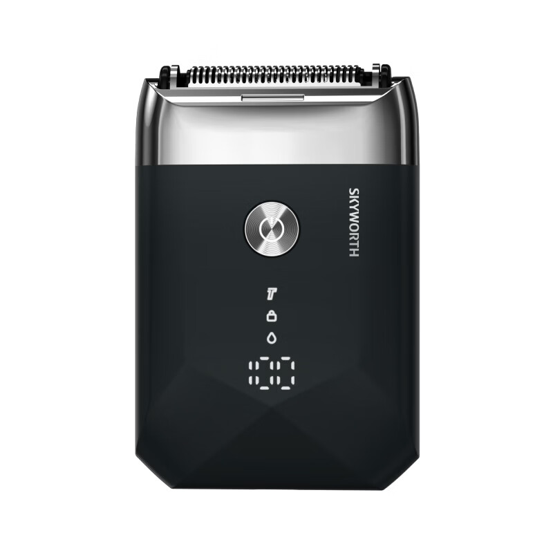 创维黑卡往复式剃须刀电动刮胡刀便携剃胡须刀全身水洗长续航干湿双剃新年生日情人节礼物送男友送父亲 黑卡色往复式【年度新品】