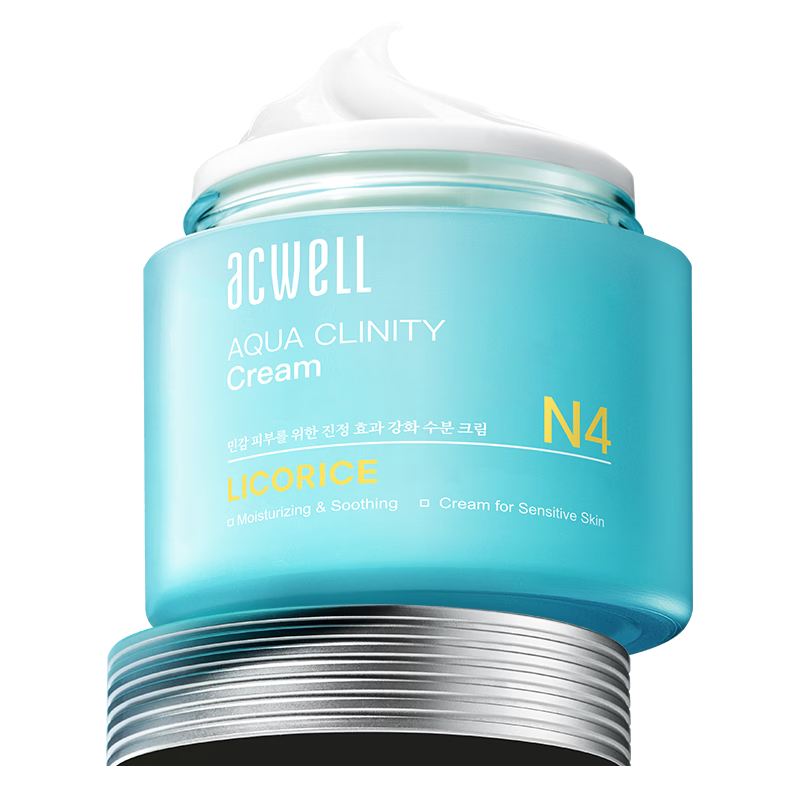 艾珂薇（ACWELL）n4面霜高保湿补水滋润舒缓敏感肌修护换季护肤品早日霜生日送礼物 【性价比首选】N4面霜50ml