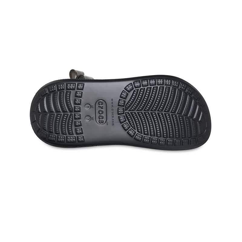 卡骆驰(CROCS)经典炫魅泡芙洞洞鞋时尚百搭花园鞋|213633 黑色-001 36 /37(220mm)