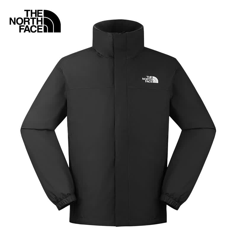 北面（The North Face）单层冲锋衣男户外运动休闲硬壳夹克防风外套 8JSY JK3 L