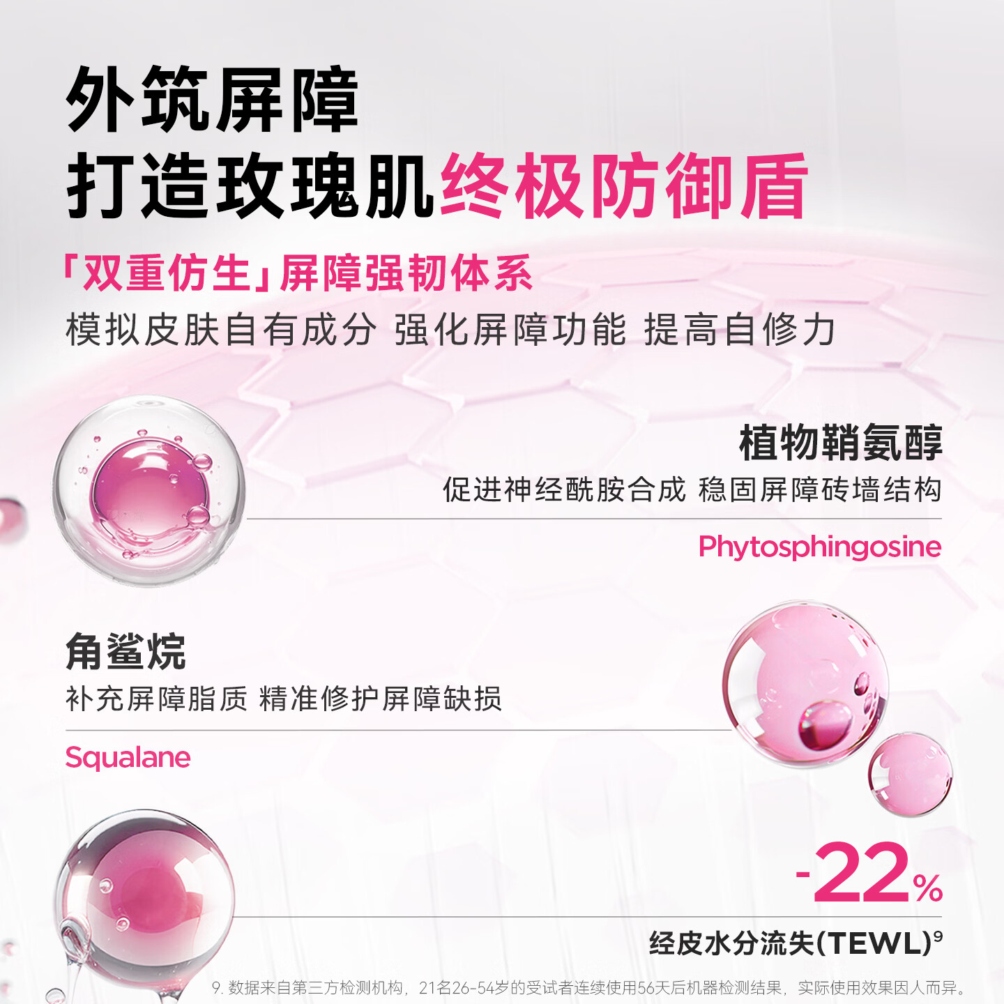 贝德玛（BIODERMA）【官方正品】AR多效修红面霜40mI保湿修护屏障改善干红敏感玫瑰肌 AR多效修红面霜40ml