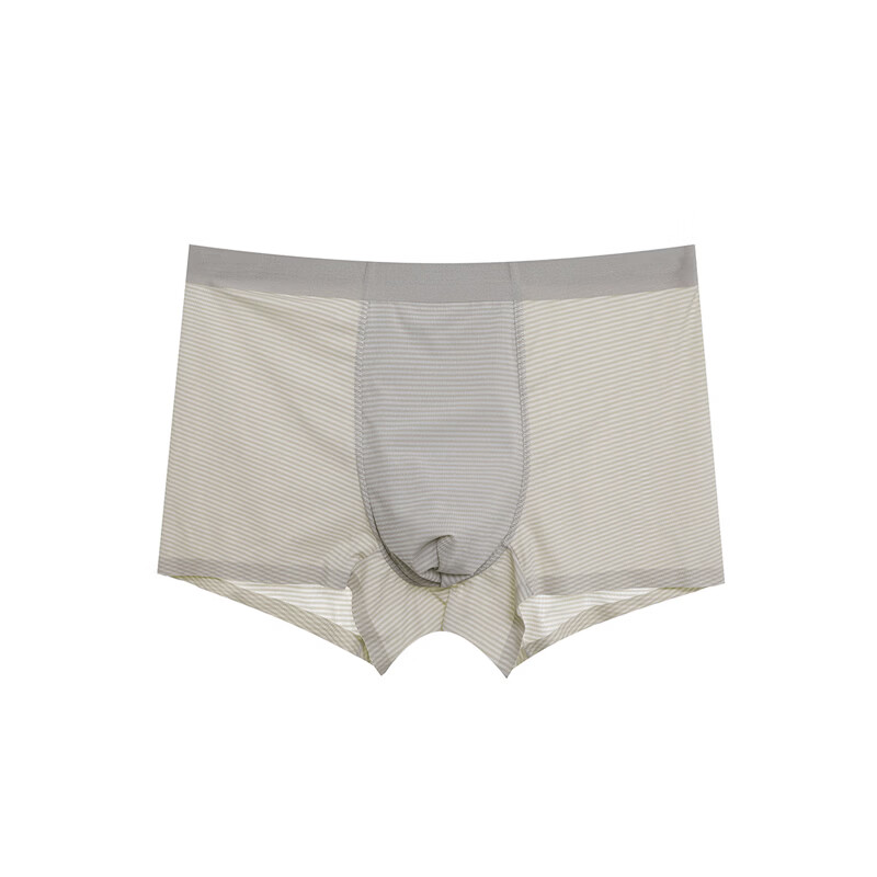 香蜜闺秀GOSO男士内裤平角透气舒适男士四角内裤（单条装） 1019020卡其 2XL (180)