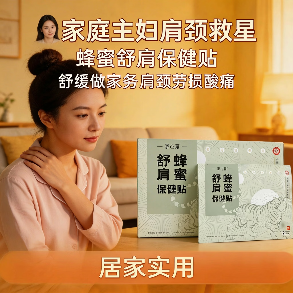 舒氪蜂蜜舒肩保健贴肩周炎专用膏药贴疼痛贴纯草本萃取不含激素热熔胶 改善套餐：2盒/12贴 蜂蜜基质  纯草本萃取