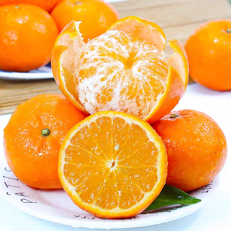 JDBMO沃柑现摘新鲜爆甜水果当季柑橘蜜桔子整箱 5斤实惠装净重4.5斤 60-65mm丨高性价比