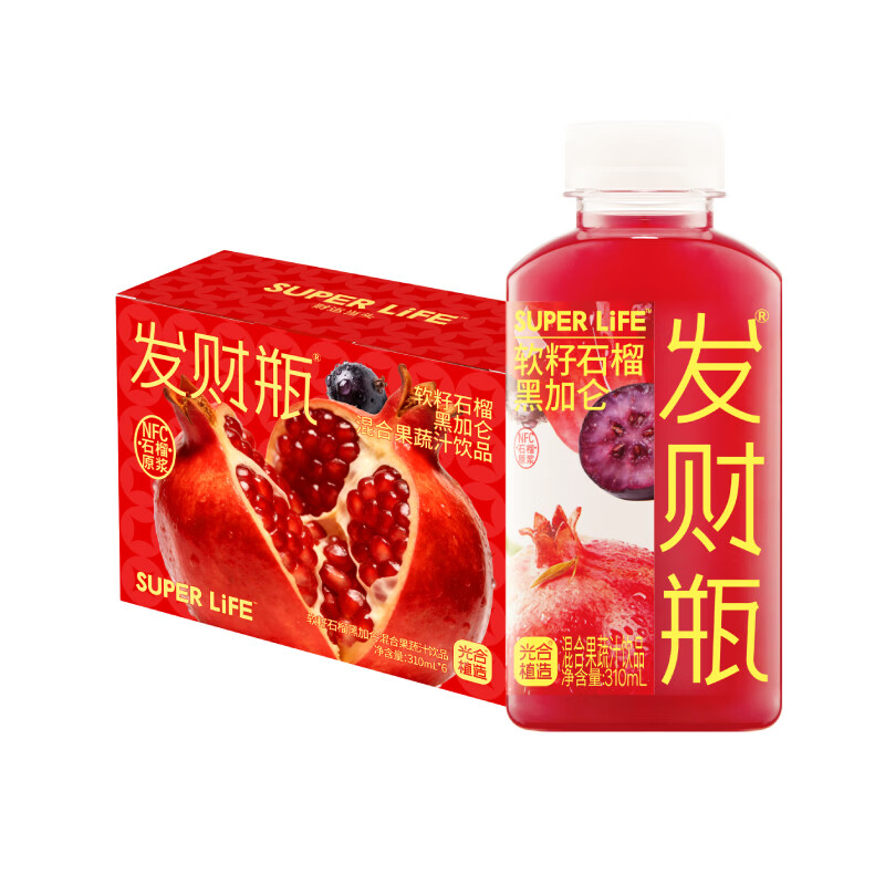 椰子知道0糖鲜椰汁椰奶饮料厚椰乳咖啡伴侣椰子汁生椰拿铁植物蛋白GJ 发财瓶310ml*6瓶