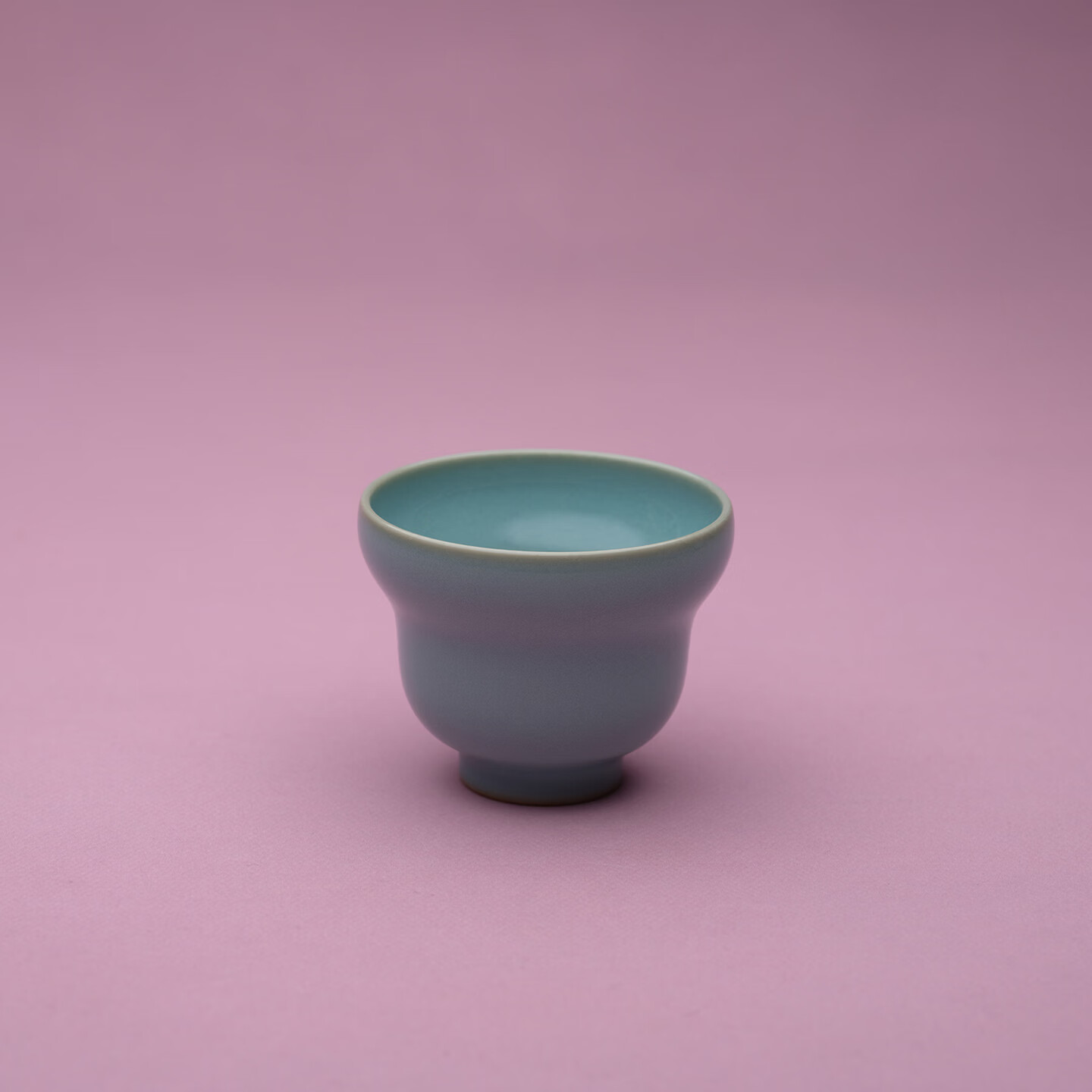 文华汝瓷朱文立朱宇华 汝瓷茶杯主人杯单杯品茗杯葫芦杯天青高端礼盒装