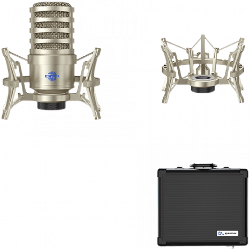 魅聲大振膜電容麥克風(fēng)幻象電源供電無線話筒手機電腦直播聲卡 鎮(zhèn)店48V大振膜電容麥克風(fēng)