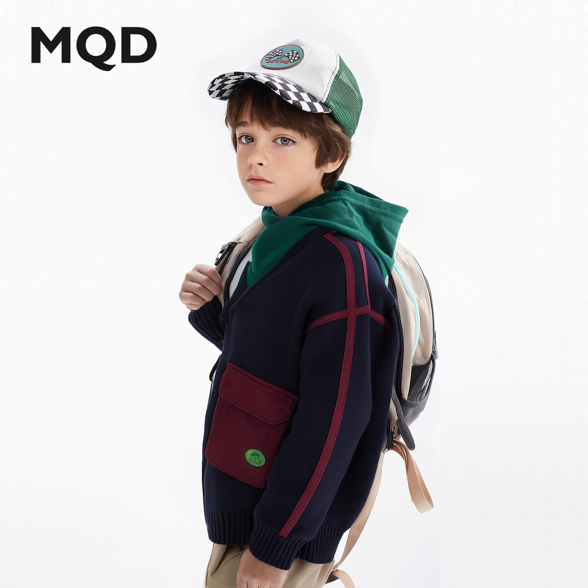 �����MQDͯװ��ͯ����ë��2025�＾�¿��ͯ��ͯ�������ײɫ��֯���� ���� 150 119Ԫ