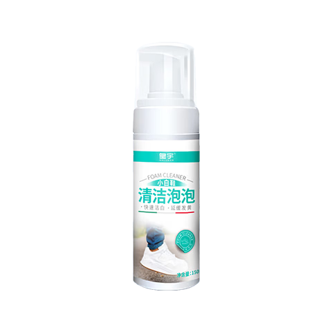 皇宇（solunar）小白鞋泡泡清洁剂150ml洗鞋刷擦鞋神器球鞋运动鞋面边去污清洗剂