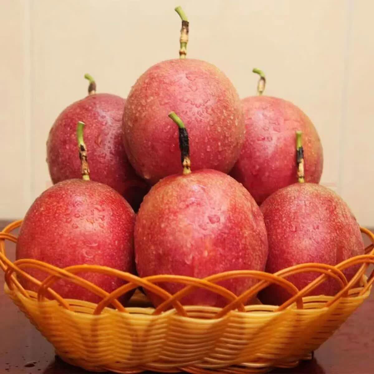 鲜奢广皮百香果果鸡蛋果水果鲜百香果百香果鲜 1斤 中果5070g实惠试吃急发货