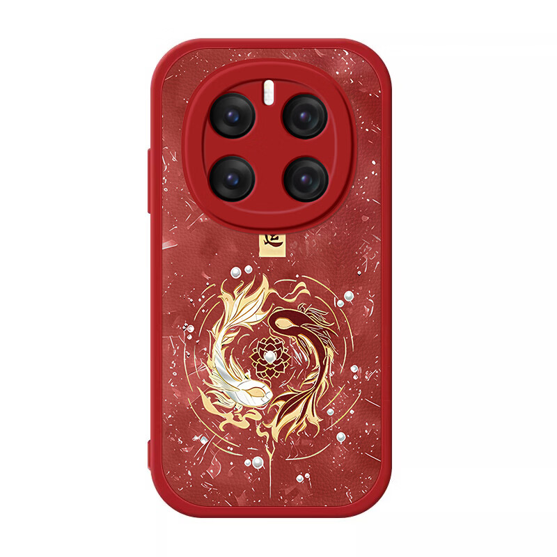 古风雷适用荣耀Magic7pro手机壳新年限定magic7至臻外壳个性中国风锦鲤皮纹全包镜头磨砂高端彩绘 荣耀Magic7至臻版【白色-好运围绕锦鲤】