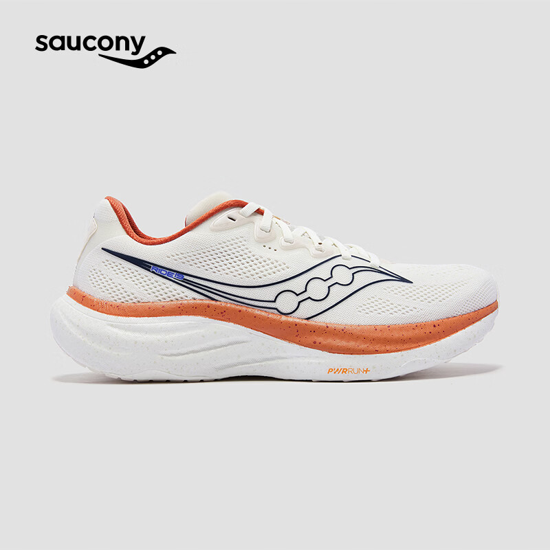 SAUCONY索康尼RIDE驭途19缓震慢跑跑步鞋舒适运动鞋 米粽【情侣】 43