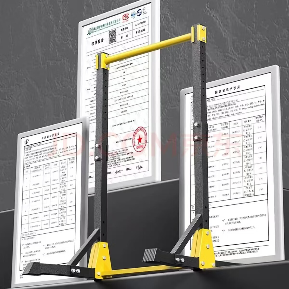 Lovefamily德国品牌引体向上架落地家用单杠成人引体向上训练器多功能室内用 升级吸盘工字型【吊环+沙袋+吊床