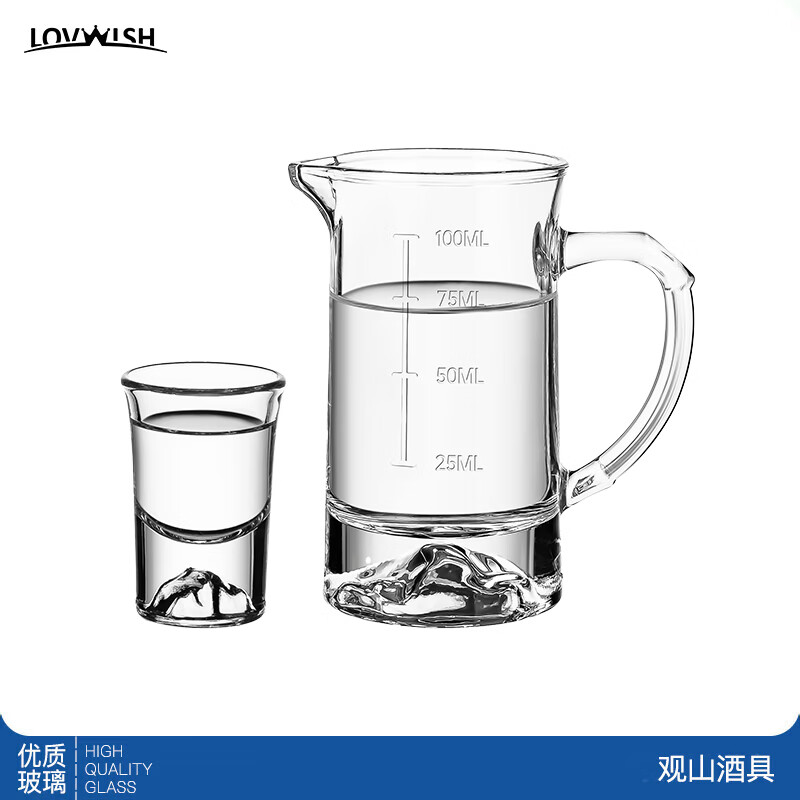 LOVWISH��ɽ�׾Ʊ����ݸߵ�С�Ʊ�һ�ڱ��־�����ʽ�ƾ���װ�ҾƱ��� ��ɽ��1��+��ɽ�־���1��100ml 6.45Ԫ