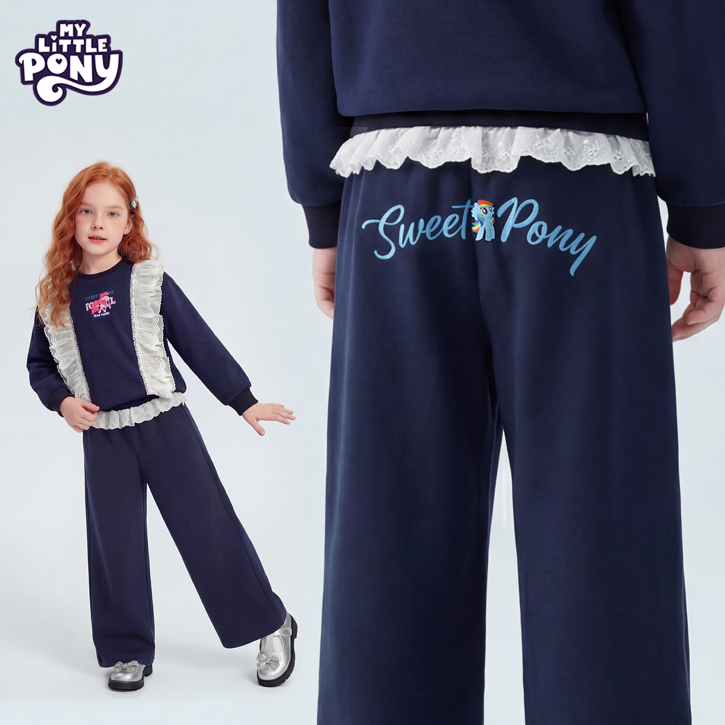 С��������ϵPony2.0��ͯװŮͯ���п��ͯ2026�����¿��˶����� ���� 130 59.9Ԫ