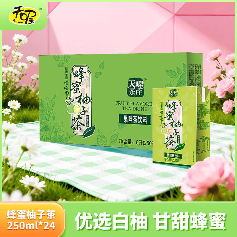 自营天喔 蜂蜜柚子茶250ml 24整箱装 叠首购拍2件58.8元 u，plus免邮 领 - 线报酷