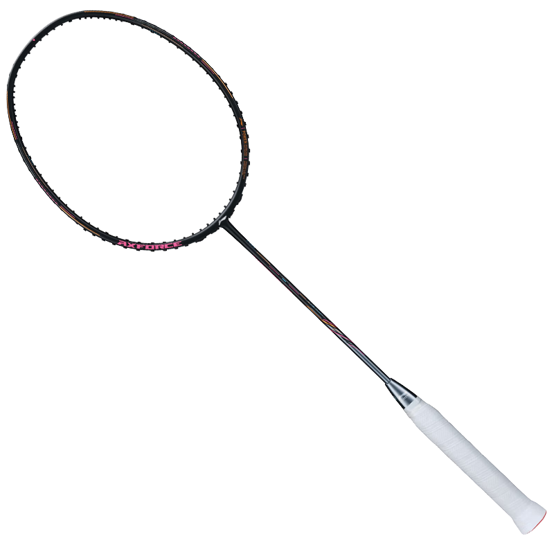 李宁（LI-NING）羽毛球拍雷霆80全碳素谌龙战拍进攻型黑金配色高端球拍 4U空拍