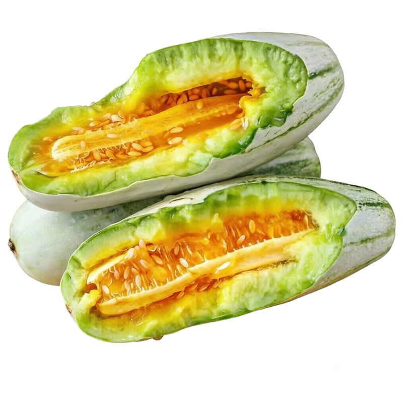 山东羊角蜜甜瓜 当季香瓜蜜瓜 时令果蔬生鲜 新鲜水果整箱 5斤装一级果单果5-7两净重4.5斤+