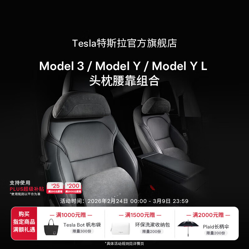 ��˹�� Model 3/Model Y ͷ�����������װ ͷ��*1+����*1 311.1Ԫ