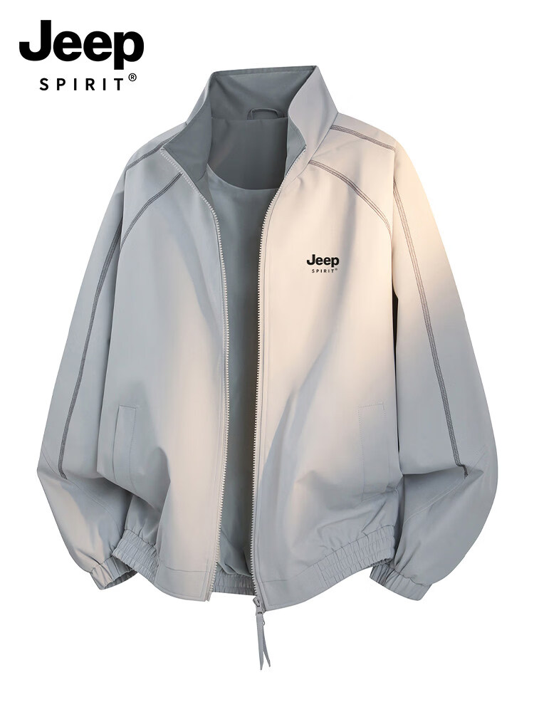 JEEP SPIRITJeep外套女款春秋2026新款户外小个子休闲慵懒开春夹克防风冲锋衣 7027-鹅黄 S