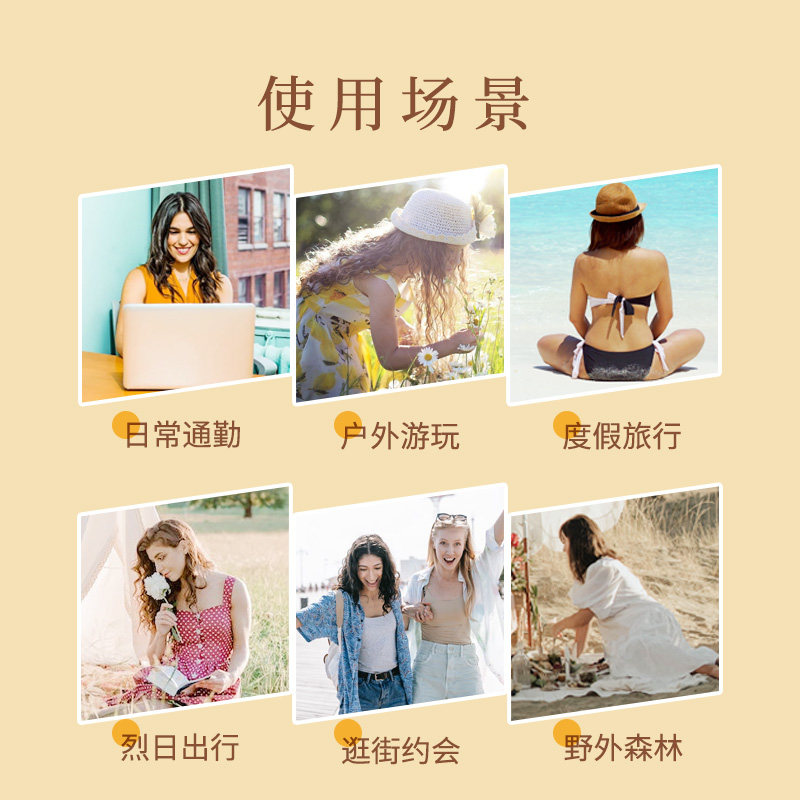 Lishan防晒喷雾霜隔离全身防紫外线SPF50+清爽不油腻防水保湿淡香便携 409ml【花果香】大瓶装(250g)