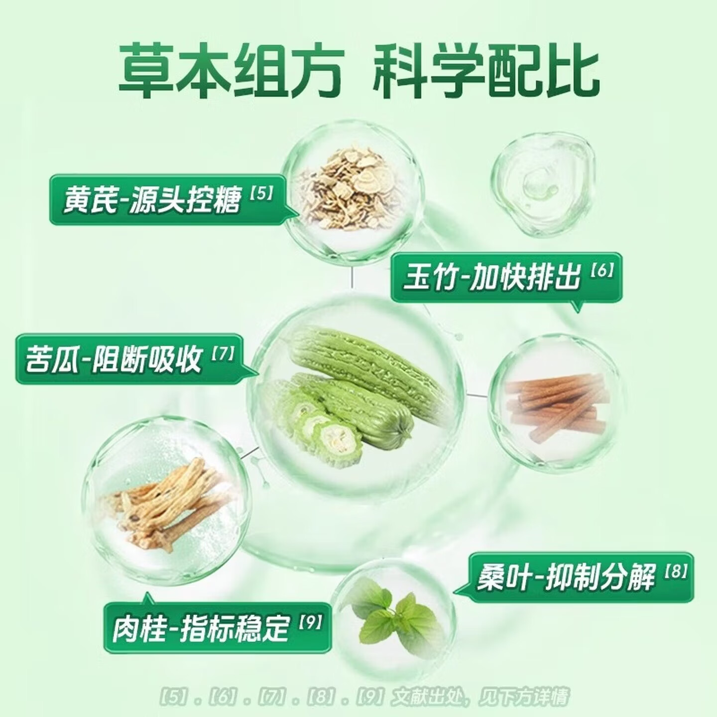 胖中来克洛诺平衡片二型糖尿病人降低血糖中老年正品达克迪铭铬桑叶玉竹 42g*1盒 【体验装】