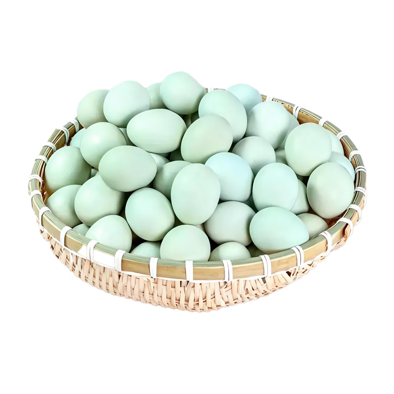 沂蒙山正宗土鸡蛋农家散养新鲜乌鸡蛋绿壳山养山鸡蛋单枚35g-45g 60枚散养绿壳蛋