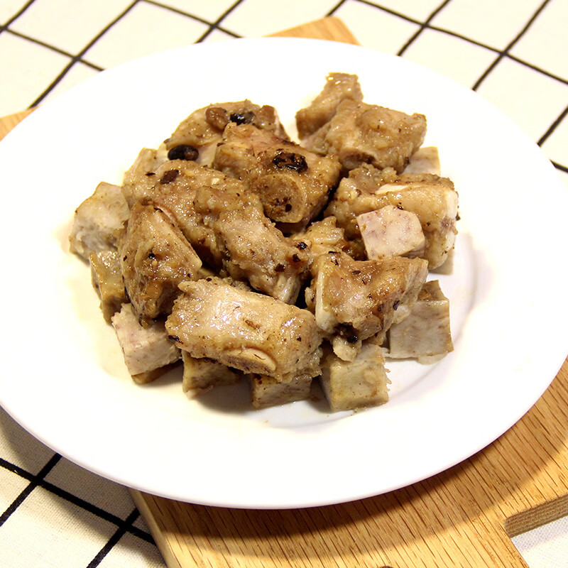 广州酒家豉汁排骨紫金酱凤爪组合 正宗广式早茶速冻组合套餐即食早茶点心 豉汁排骨250g*4袋+紫金酱凤爪250g*4袋