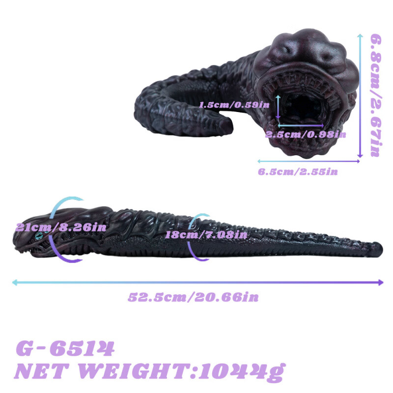 FAAK重口异形杯福瑞飞机杯便携手动次异兽熔岩魔蛇猎奇味高刺激男用自 G6514【赠收纳袋】