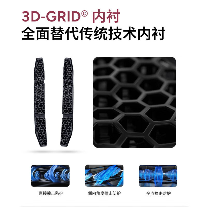 森瑞梦S42米迦勒公路车自行车骑行头盔男女款破风气动山地车安全帽装备 3D GRID 星辰黑【送头盔收纳包】 M(适合头围54-57CM)