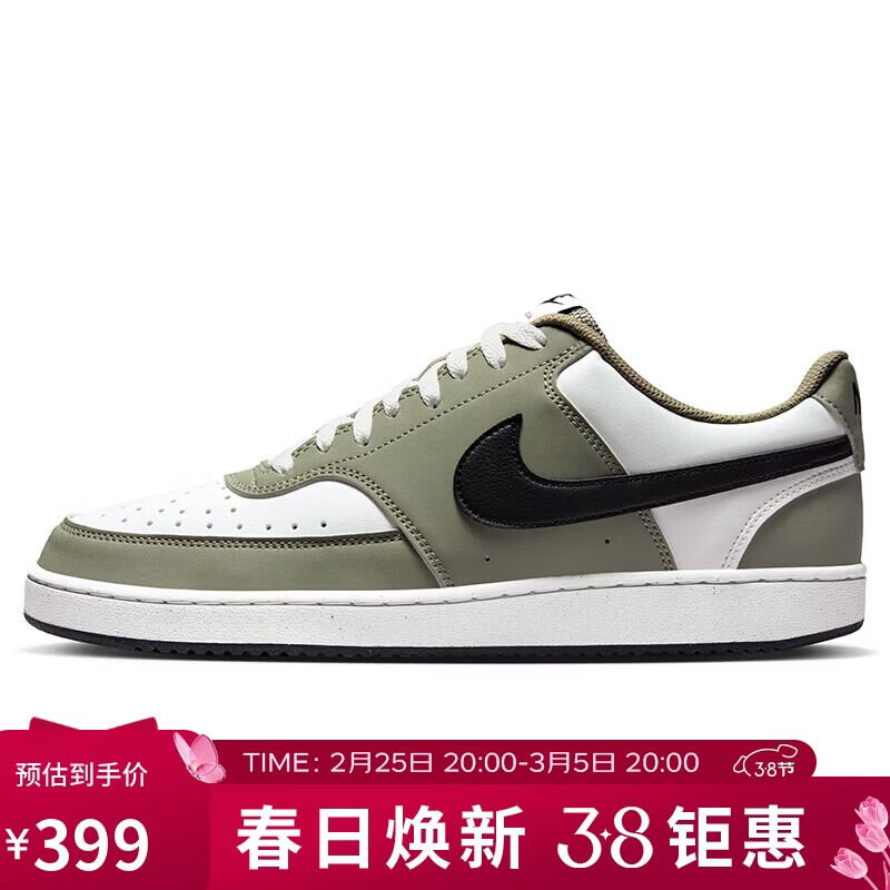 �Ϳ�NIKE���Ӱٴ����ЬCOURT VISION LO �˶�ЬIM0459-104��ɫ41