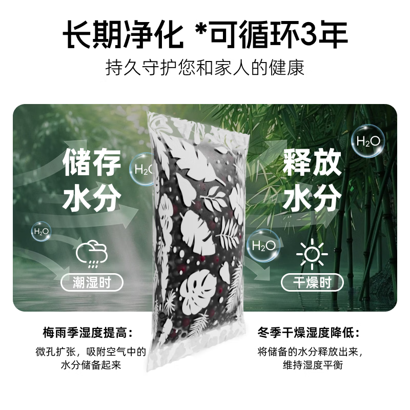 立邦活性炭K金款炭包新房新车除甲醛去异味母婴推荐快速除醛净味 1kg