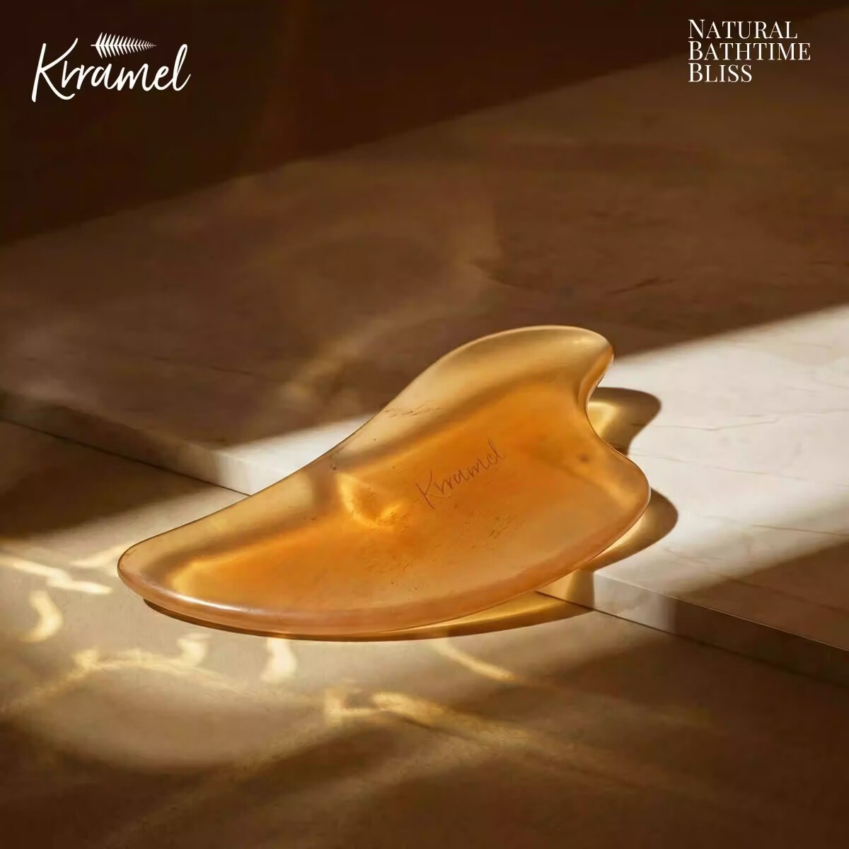 KRRAMEL加厚正品藏羊角面部刮痧板脸部拉紧致按摩梳子神器全身通用 ARC |羊角美肤板 · 弧型(厚8-10mm)