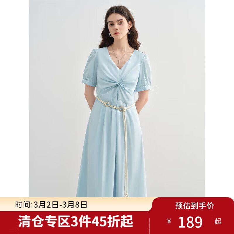 ��������Ůװ����Ť������ȹ2025��װ΢��MM˫ɫ��ʽ���Žṹȹ�� ����� M �����룺1��189.5Ԫ