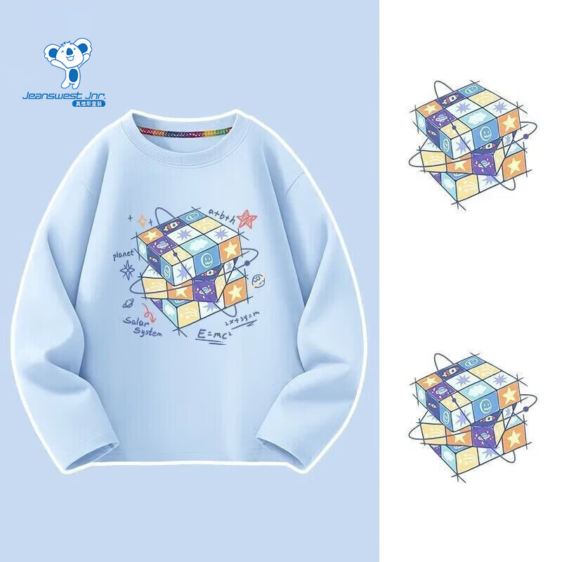 ��ά˹��Jeanswest����ά˹��ͯ����t��2026�¿��ͯ�������������д�ͯ���޴���� �����޴����������ħ�� 160 ���顾75-90� 13.23Ԫ